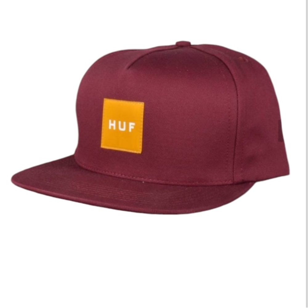 HUF box logo snapback